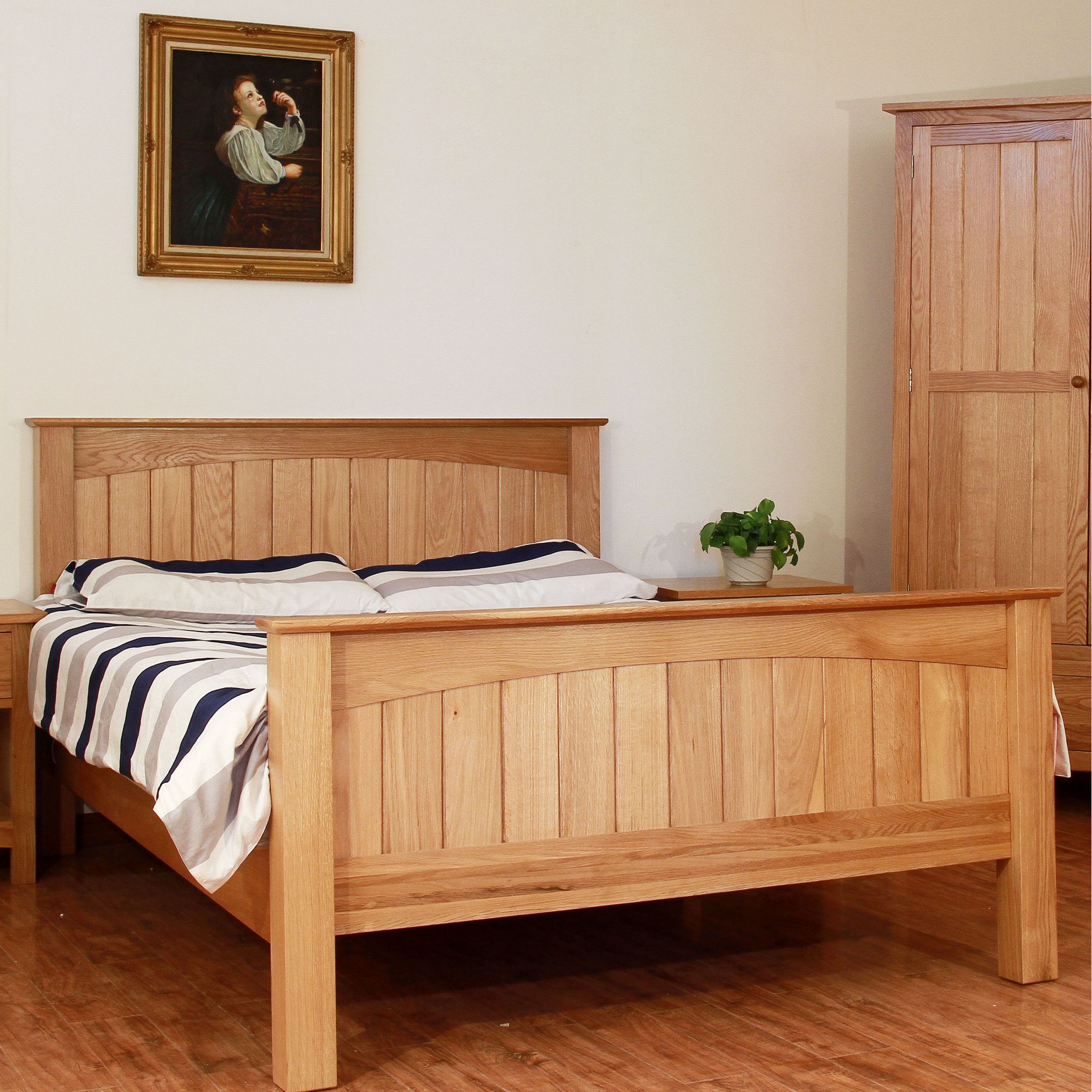 Elements Farmhouse Bed Frame - Double at Tesco Direct