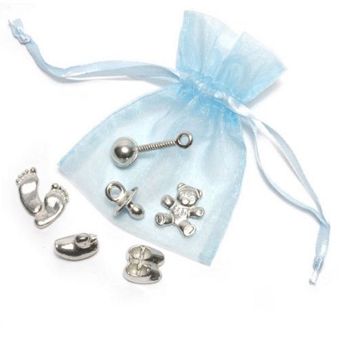 Image of Baby Lucky Keepsake Charms - Blue