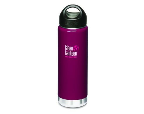 Image of Klean Kanteen 592ml Wide Insulated Drinks Bottle Wild Rasb (w Loop Cap)