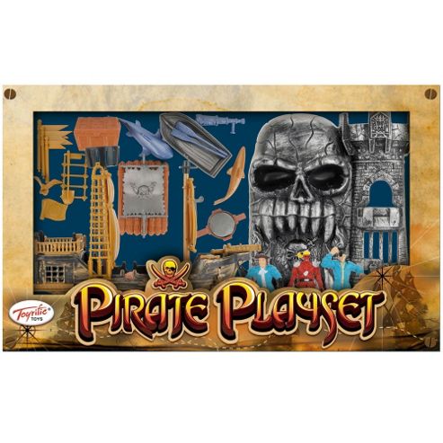 Image of Toyrific Pirate Skull Playset With Accessories