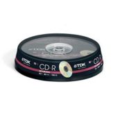 TDK CD-R Cakebox 700MB 52X 10 Pack