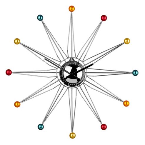Image of Premier Housewares Wall Clock - Multi