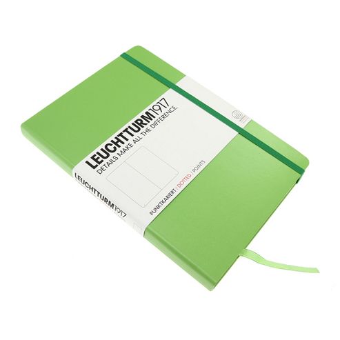 Image of Leuchtturm 1917 Medium Notebook Dotted Lime