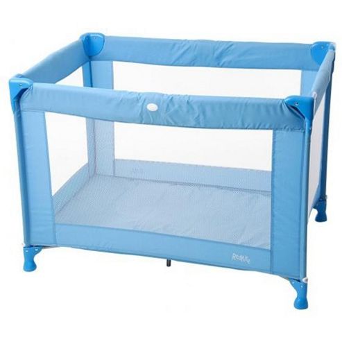 Image of Red Kite Sleep Tight Travel Cot (blue)