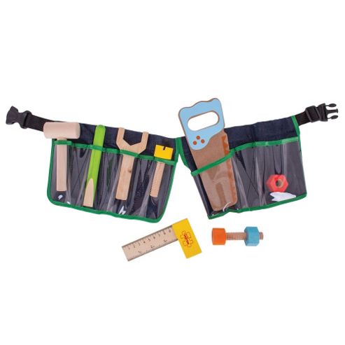 Image of Bigjigs Toys Bj661 Red Tool Belt