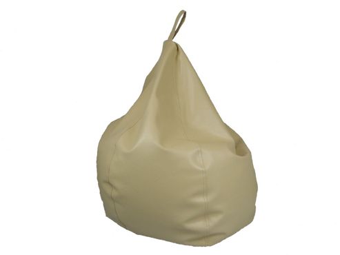 Image of Ashcroft Classic Large Indoor Bean Bag - Cream