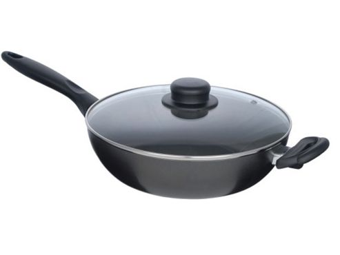 Image of Penderford Fs026 Bronze N/s Fry Pan+glass Lid 26cm