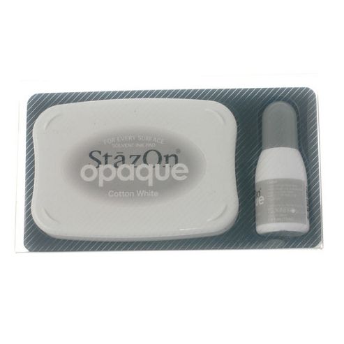 Image of Stazon Ink Pads Cotton White