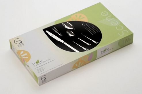 Image of George Butler By Arthur Price 24 Piece Cutlery Set, Scene Design