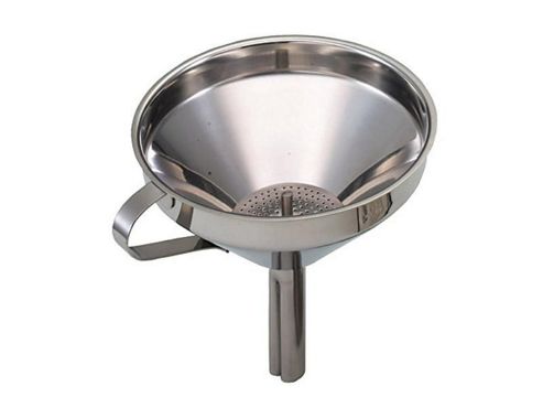 Image of Kitchen Craft 13cm Stainless Steel Funnel