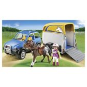 Playmobil 5223 SUV with Horse Trailer