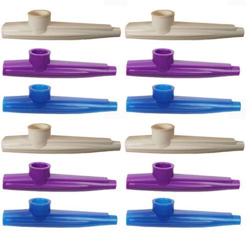 Image of Tiger Assorted Kazoos - Pack Of 12