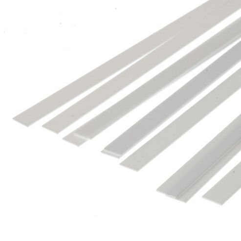 Image of Evergreen Styrene Strip 0.40 X 4.0mm (.015 X 0.156")