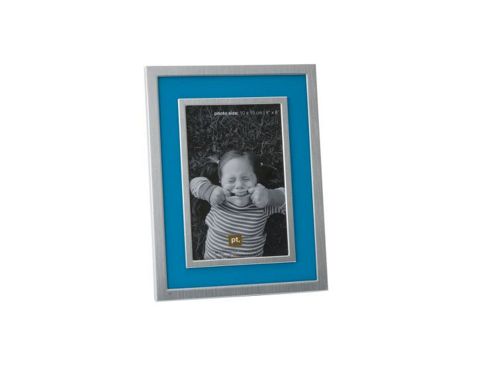 Image of Present Time Photo Frame (set Of 2) - Blue
