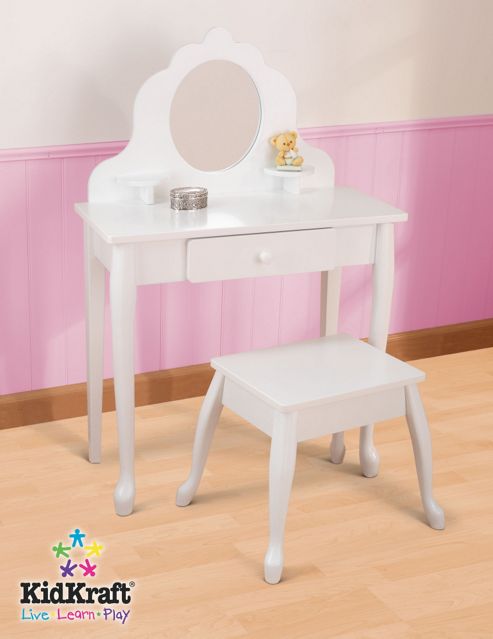 Image of Kidkraft Medium Vanity And Stool