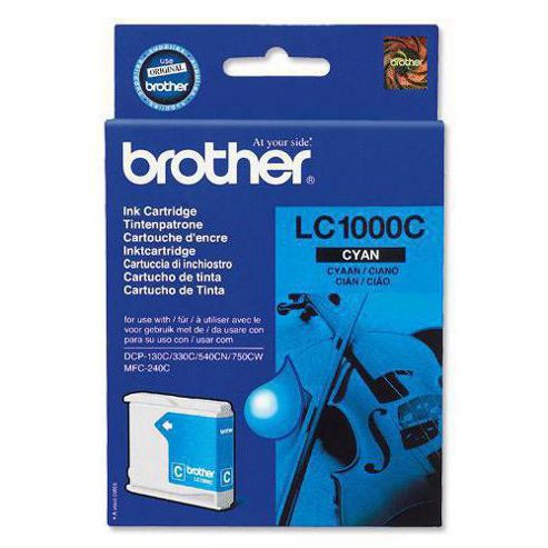 Image of Genuine Cyan Brother Lc1000 Ink Cartridge - Lc1000c