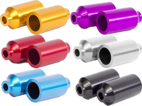 Image of Blazer Pro Scooter Pegs Canista Alloy (pair) Black