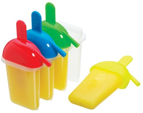 Image of Tp - Lolly Maker Set Of Four With Sipper Straws - Plastic