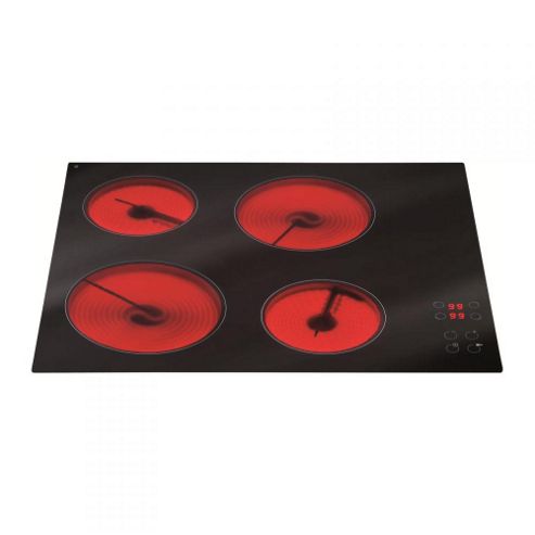 Image of Matrix Mhc002fr 60cm Frameless Four Zone Ceramic Hob In Black