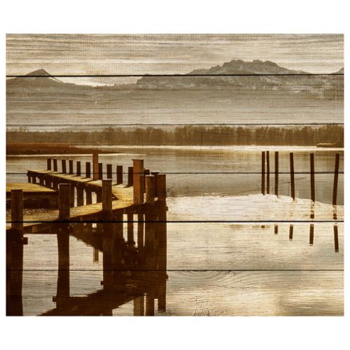 Image of Bridge Landscape Large Canvas 60 X 50cm