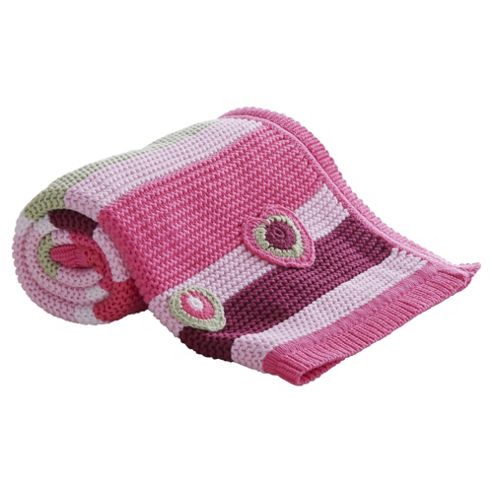 Image of Clair De Lune Pram Blanket Pick N Mix Pink