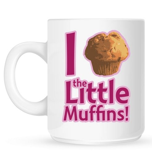 Image of I Love The Little Muffins 10oz Ceramic Mug