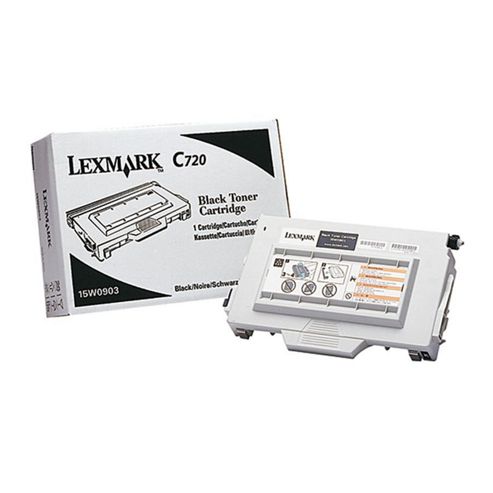 Image of Lexmark C720 Black Toner Cartridge (12k)