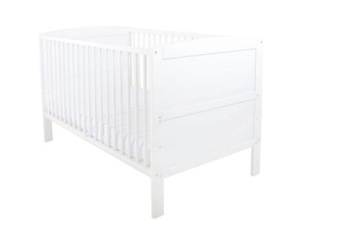 Image of East Coast Hudson Cot Bed In - White