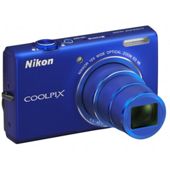 Nikon Coolpix S6200 Digital Camera - Blue