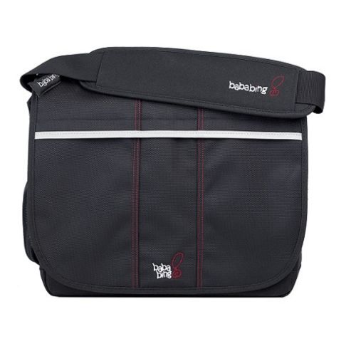 Image of Bababing Daytripper Paternity Satchel Black