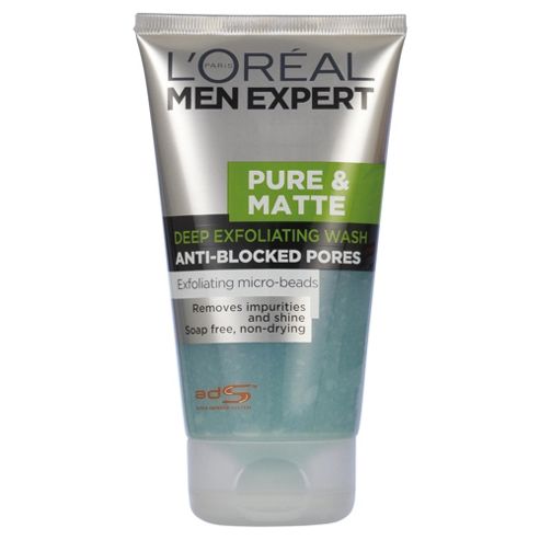 Image of L'or--al Men Expert Pure & Matte Scrub 150ml