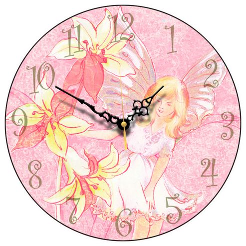 Image of Smith & Taylor Flower Fairy Wall Clock
