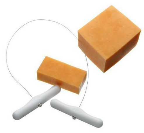 Image of Kitchen Craft 32cm Cheese Wire With Plastic Handle