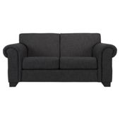 Chester Fabric Small Sofa Charcoal