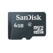 SanDisk MicroSDHC Memory Card - 4GB