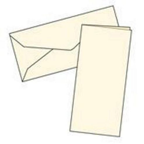 Image of Cards Single Fold Dl Cream 100 Pk