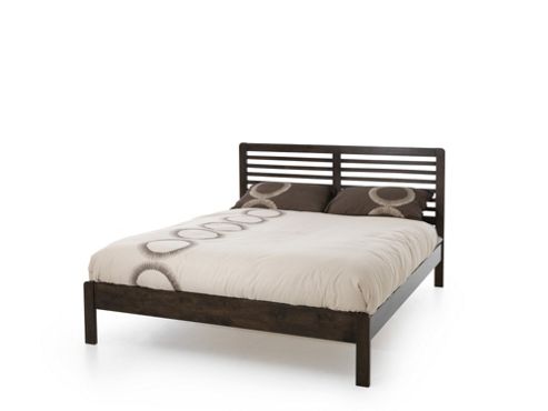 Image of Serene Furnishings Esther Bed Framestead - Walnut - Small Double (4')