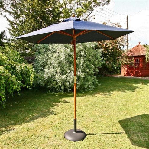 Image of Sturdi 2m Parasol - Navy Blue