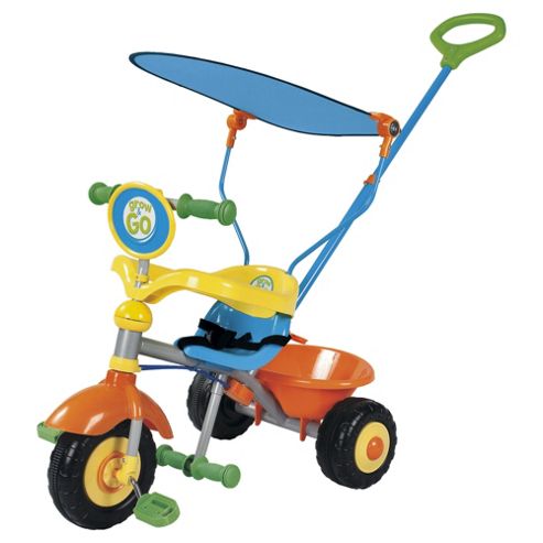 Image of Grow & Go 3-in-1 Trike With Steering & Canopy