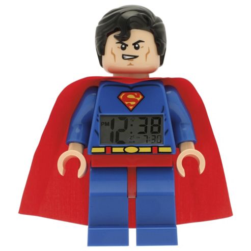 Image of Lego Dc Super Heroes Superman Clock