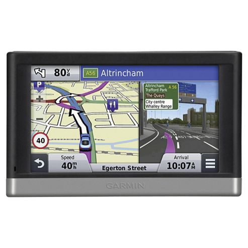 Image of Garmin Nuvi 2497lm Sat Nav, 4.3" Lcd Touch Screen With Free Lifetime Map Updates Across Europe