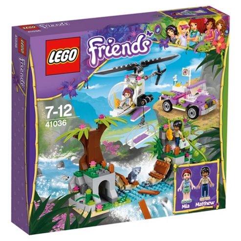 Image of Lego Friends Jungle Bridge Rescue 41036