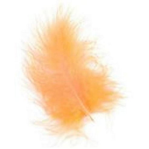 Image of Marabou Feathers Orange