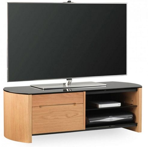 Image of Alphason Fw1100cb Oak Veneer Tv Stand