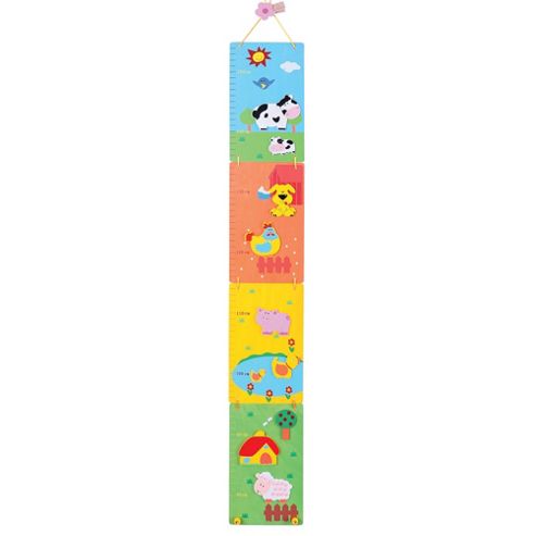 Image of Bigjigs Toys Bj877 Height Chart (farm)