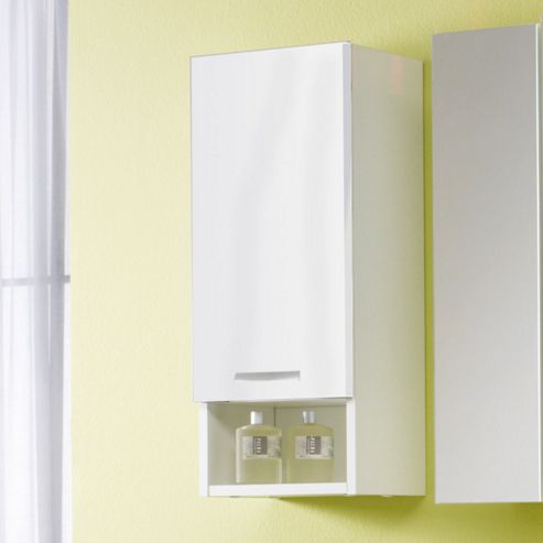 Image of Posseik Nizas 80 X 30cm Lower Wall Cabinet In White