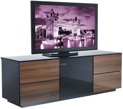 Image of Uk-cf Walnut Cabinet For Tvs Up To 60 Inch