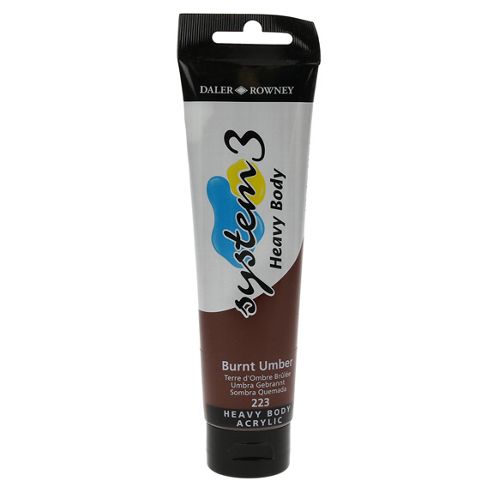Image of System 3 Heavy Body 150ml Burnt Umber