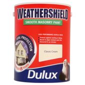 Dulux Weathershield Smooth Masonry Classic Cream 5L