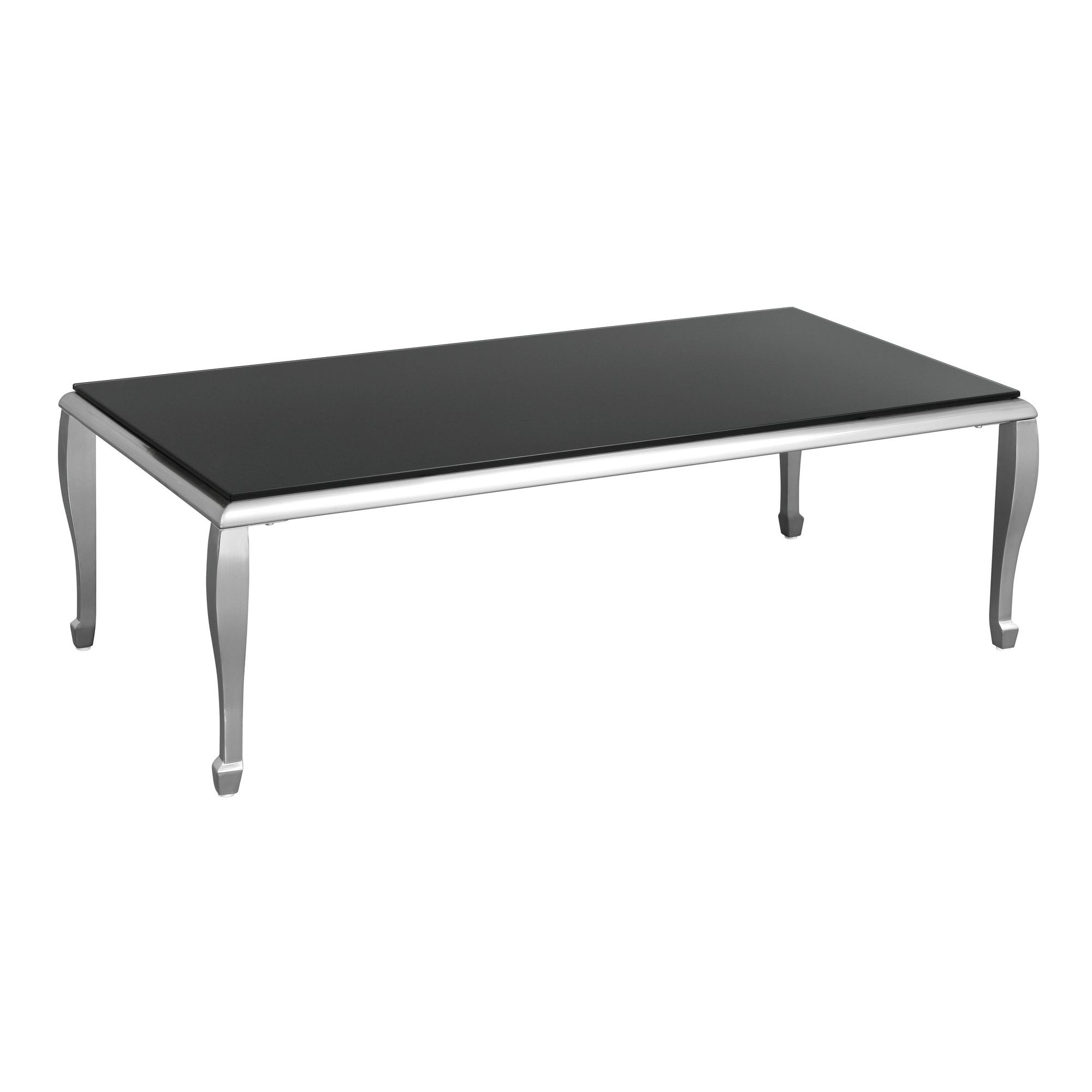 Premier Housewares Coffee Table with Nickel Plated Legs at Tescos Direct